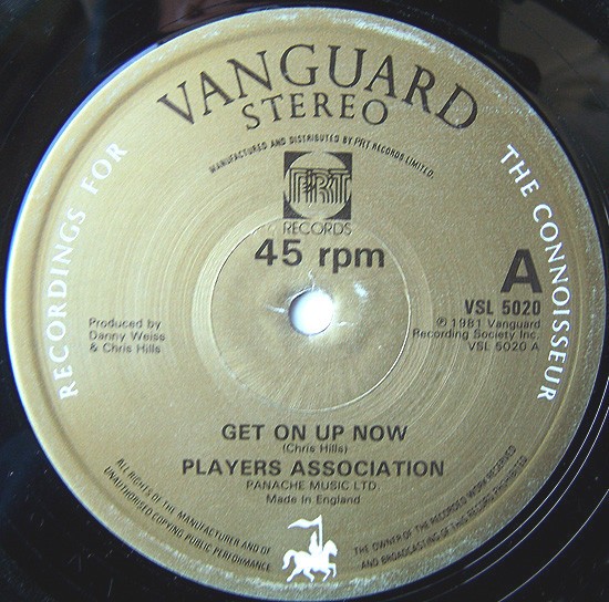 Players Association - Get on up now (Full Length Version) / Let your body go (Full Length Version)