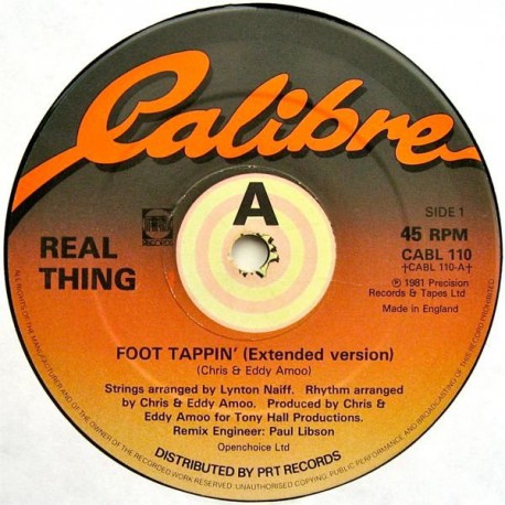 Real Thing - Foot tappin (Extended Version / Instrumental)