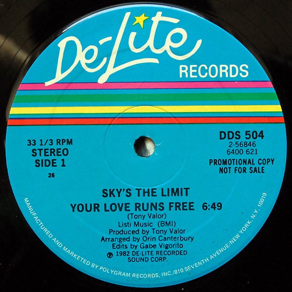 Skys The Limit / TV Sounds Orchestra - Your love runs free (Vocal Version / Instrumental)