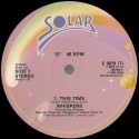 Whispers - This time (Long Version) / Tonight / Turn me out (12" Vinyl Record)