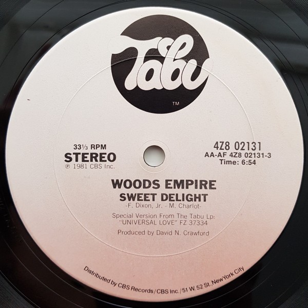 Woods Empire - Sweet delight / In the night air (12" Vinyl Record)