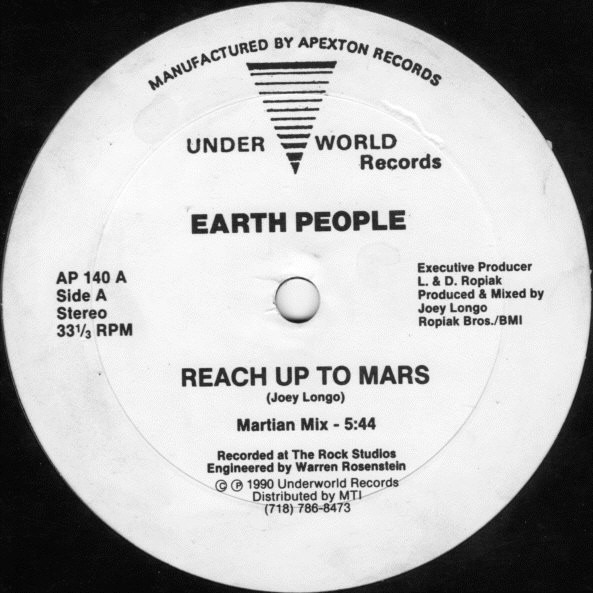 Earth People - Reach up to Mars (Martuan mix / Raw mix / 808 Bonus mix)