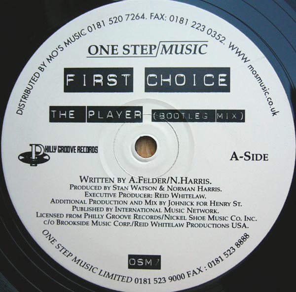 First Choice - The player (Henry street Remix / Original Version)