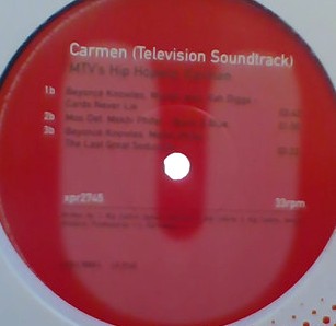 Carmen - 6 track LP Sampler featuring Mos Def , Rah Digga , Wyclef Jean and more.
