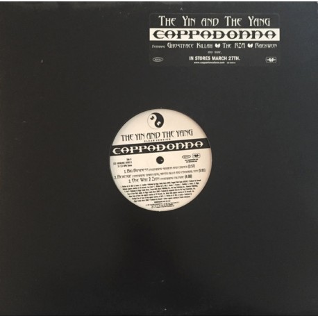 Cappadonna - The yin and the yang 2LP featuring The grits / Super model / War rats / Bread of life / Love is the message 