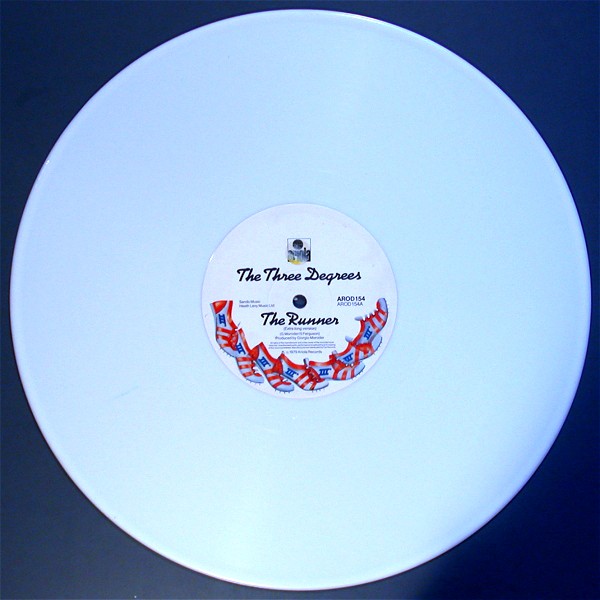 Three Degrees - The runner (Extra Long Version / Short Version) 12" White Vinyl Record