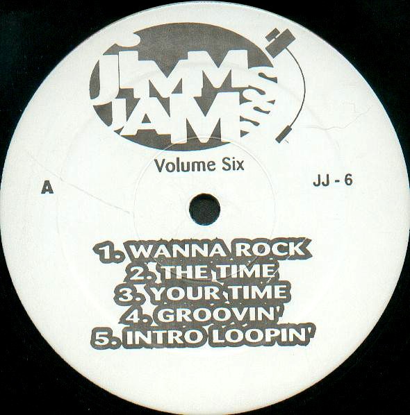 Jimms Jams - Volume 6 featuring Wanna rock / The time / Your time / Groovin / Intro loopin / This time beats / This time bridge