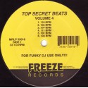 Top Secret Beats - Volume 4 (12 funky loops for DJ use produced by Todd Terry) featuring 110bpm / 105bpm / 107bpm / 111bpm