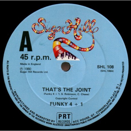 Funky 4 + 1 - Thats the joint (2 Mixes)