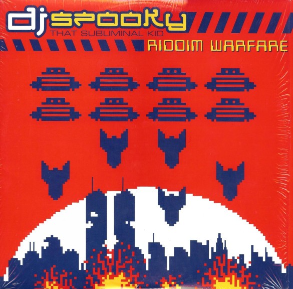 DJ Spooky That Subliminal Kid - Riddim Warfare 2LP featuring Pandemonium / Synchronic disjecta / Object unknown / Its nice not t