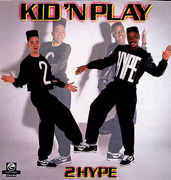 Kid N Play - 2 Hype LP featuring Rollin with Kid N Play / Brother man get hip / Gittin funky / Soul man / Damn that DJ / Last ni