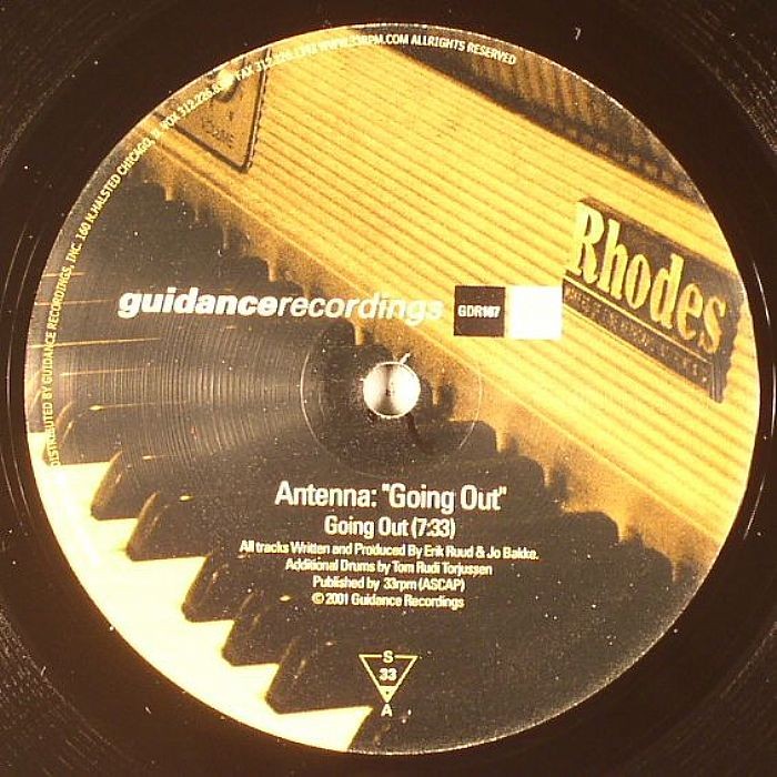 Antenna - Going out / Motherload (12" Vinyl Record)