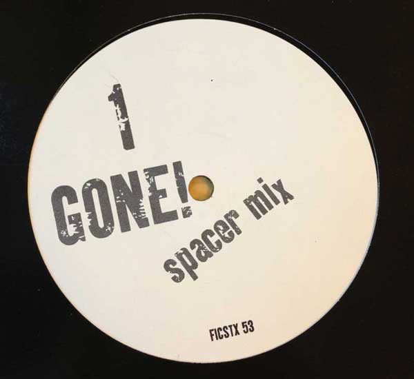 Cure - Gone (Unreleased Ultraliving mix) 12" Vinyl Record Promo UNPLAYED