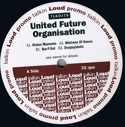United Future Organisation EP feat Stolen Moments / Mistress Of Dance / Magic Wand Of Love (12" Vinyl Record) Promo