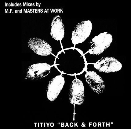 Titiyo - Back & Forth (8 Mixes Including Masters At Work Mixes) 12" Vinyl Doublepack Promo
