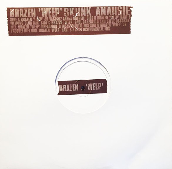 Skunk Anansie - Brazen 'weep' 12 (double promo)