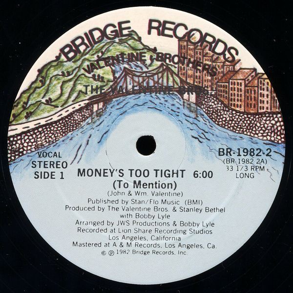 Valentine Brothers - Money too tight to mention (Extended / Instrumental)