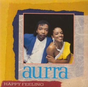 Aurra - Happy feeling (Extended Version) / Hooked on you (12" Vinyl Record)