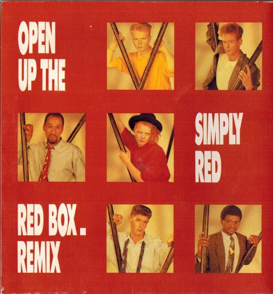 Simply Red - Open up the red box (remix) / Look at you now / Heaven the movie
