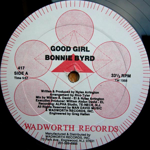 Bonnie Byrd - Good girl (Long Version) / We can make it (Long Version) 12" Vinyl Record