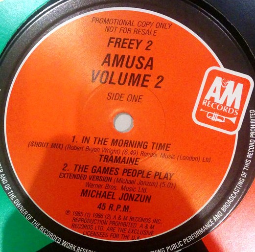 4 Track A&M Sampler feat - Tramaine / Michael Jonzun / Michael Sembello / Jesse Johnson