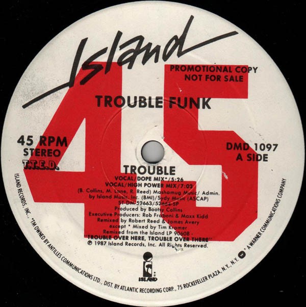 Trouble Funk - Trouble (Dope mix / High Power mix / Fresh mix / Def Mix Instrumental) Promo