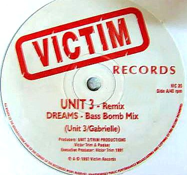 Gabrielle (Unit 3) - Dreams (Bass Bomb mix / Jazz Bar mix / Dub mix) Rare original remixes featuring Gabrielle.