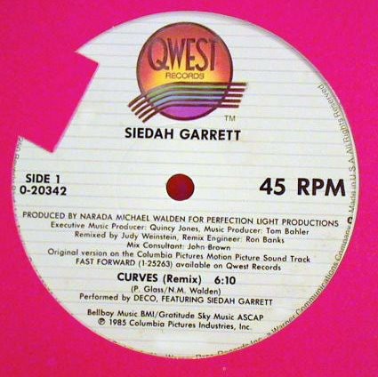 Siedah Garrett - Curves (Remix) / Long As We Believe