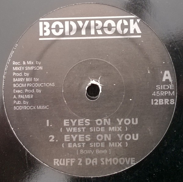 Ruff 2 Da Smoove - Eyes on you (West Side / East Side / Dance Mix / Jungle Mix) 12" Vinyl Record