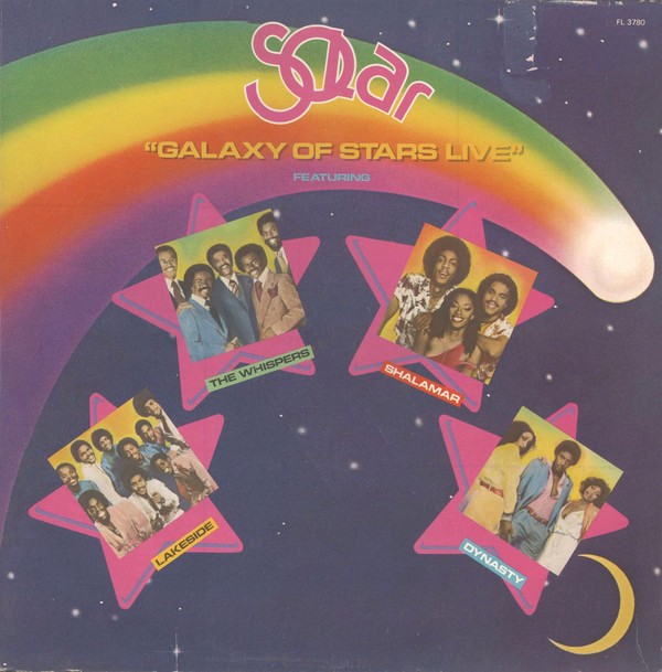 Solar Galaxy Of Stars Live - Double LP feat Whispers / Shalamar / Lakeside / Dynasty (2LP Vinyl Album Record)