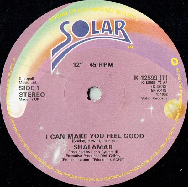 Shalamar - I can make you feel good (Full Length) / Friends (Full Length) / Help me