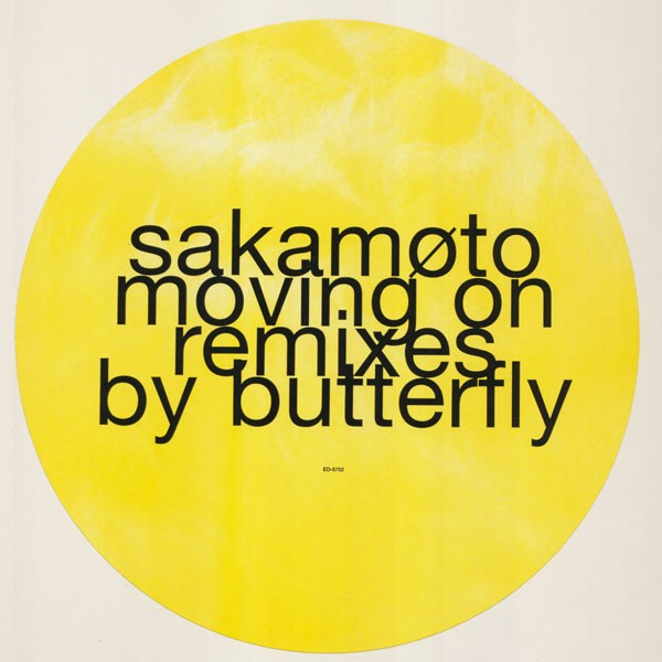Ryuichi Sakamoto - Moving on (6 mixes) 12" Promo Vinyl Record