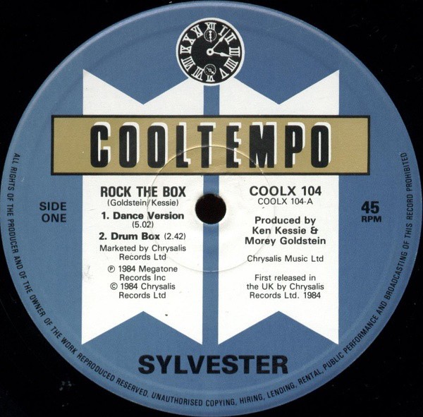 Sylvester - Rock the box (Dance Version / Drum Box / Dub Box) 12" Vinyl Record