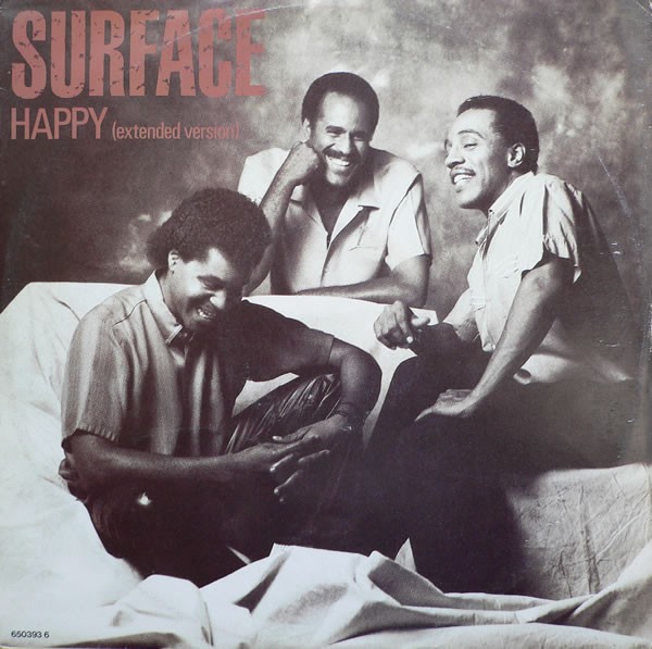 Surface - Happy (Full Length Version) / Let's try again (12" Vinyl Record)