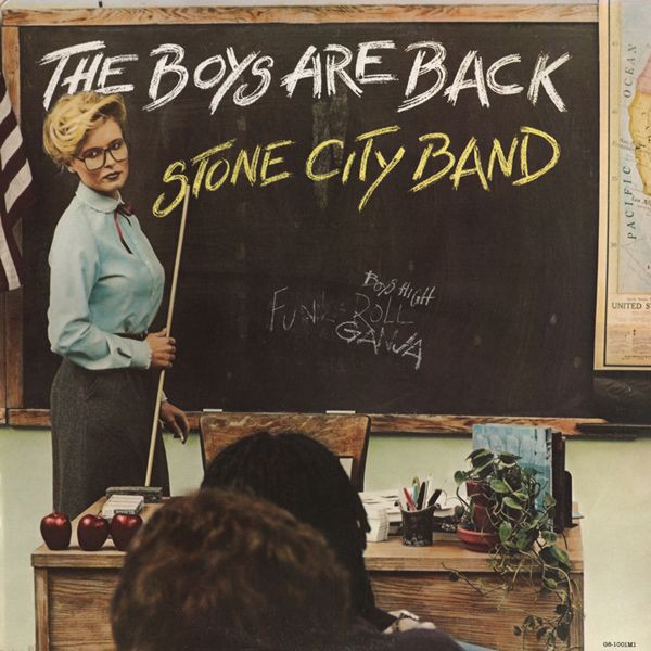 Stone City Band - The Boys are back 8 Track LP featuring Feel good bout yourself & Keep love happy (Vinyl LP Record)