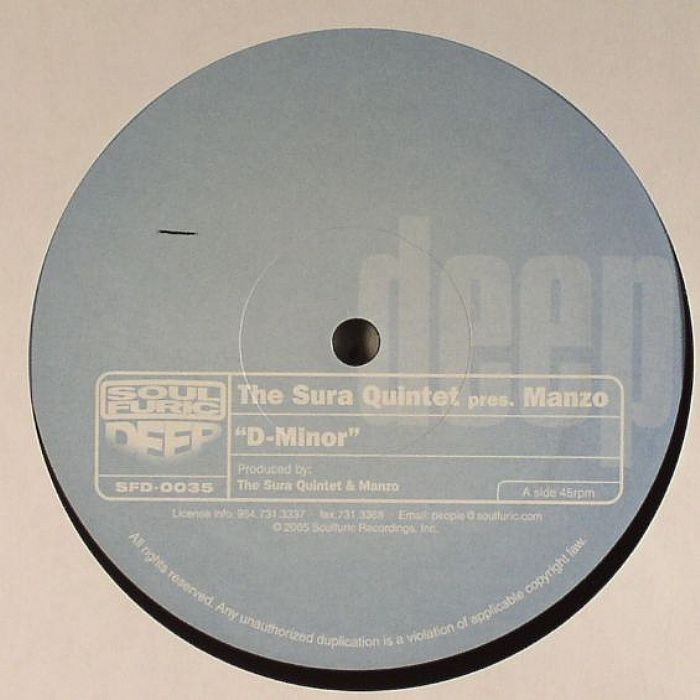 The Sura Quintet presents Manzo - D Minor (Extended Main Session mix / Christian Hombostel Deep Tribe)