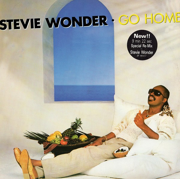 Stevie Wonder - Go home (Special Remix Version / Instrumental) 12" Vinyl Record