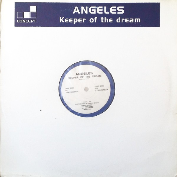 Angeles - Keeper of the dream (Part 1 The Keeper / Part 2 I Can Dream) 12" Viny Record