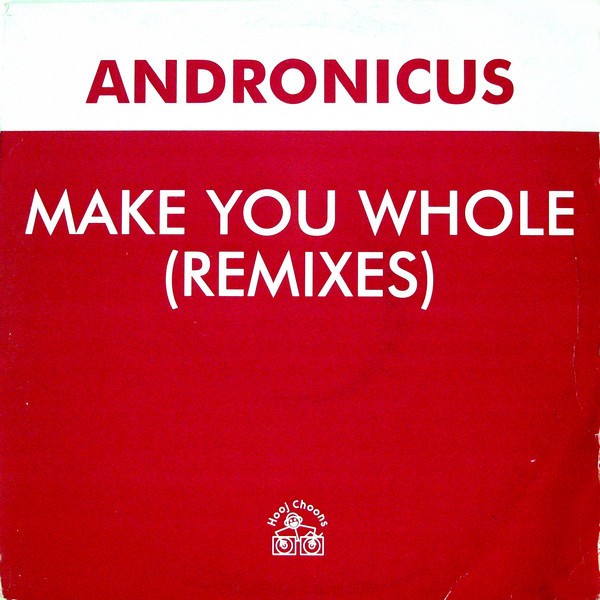 Andronicus - Make you whole (Original / Red Jerry mix / Blue Peter mix / JX mix / Lisa Marie Experience mix)  12" Double Vinyl
