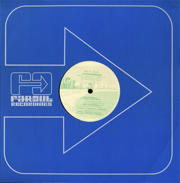 Azymuth - Carambola (Mark Pritchard Remix / Roc Hunter Rub) 12" Vinyl Record