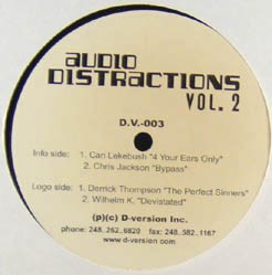 Audio Distractions Vol 2 - feat Cari Lekebush "4 your ears only" / Chris Jackson "Bypass" Plus 2 More Cuts (12" Vinyl Record)