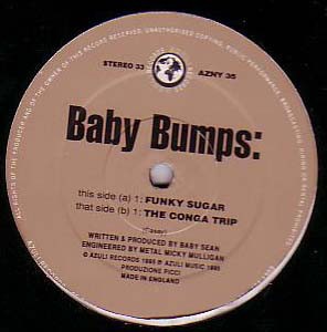 Baby Bumps - Funky Sugar / The Conga trip (12" Vinyl Record)