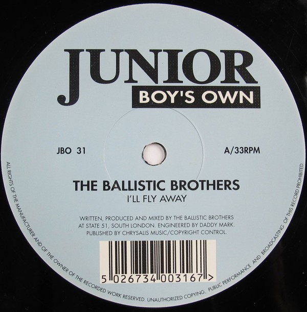 Ballistic Brothers - I'll fly away / Mystery of ballistic / Step into eden (Rollin drum & bass mix) 12" Vinyl Record