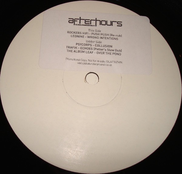 Afterhours 2 Sampler Vol 2 - Rockers Hifi "Push push" (Re-Rub) / Leonine "Wrong intentions" Plus 3 More Cuts (Vinyl Record)