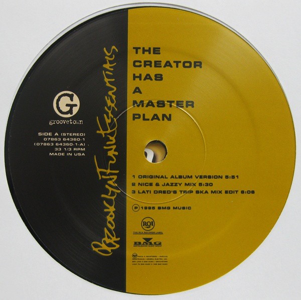 Brooklyn Funk Essentials - The creator has a master plan (LP Version plus 5 Remixes) 12" Vinyl Record