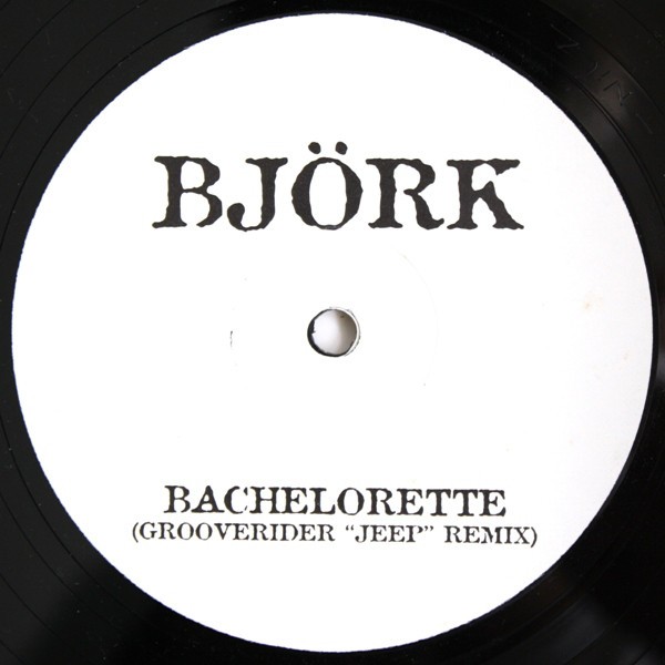 Bjork - Bachelorette (Grooverider Jeep Remix / RZA Remix) 12" Vinyl Record Promo