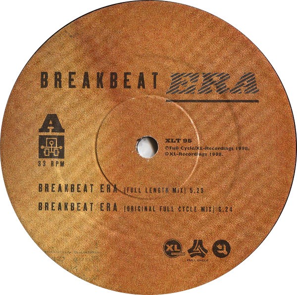 Breakbeat Era - Breakbeat era (3 mixes) 12" Vinyl Record