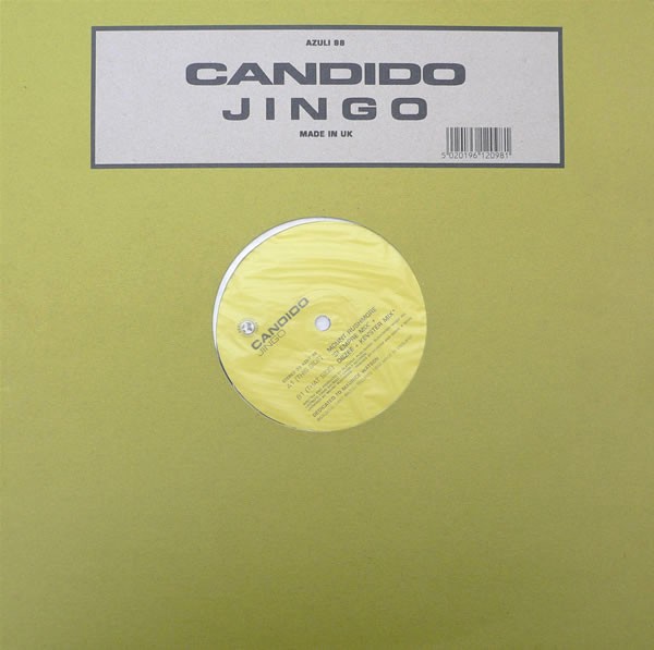 Candido - Jingo (1998 Remixes) 12" Vinyl Record Promo