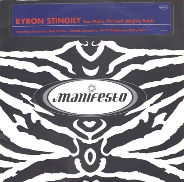 Byron Stingily - Mighty real (Don Carlos / Claudio Coccoluto / Victor Calderone / Baby Blue Mixes) 12" Vinyl Record Doublepack