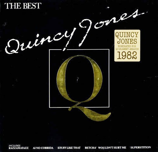 Quincy Jones - The Best Of LP inc Ai no corrida / Stuff like that / Superstition / Razzamatazz (13 Track Vinyl Album)
